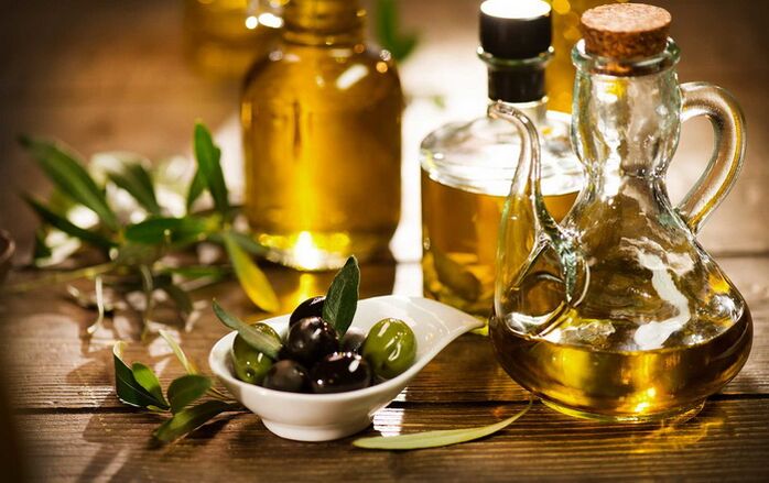 Olivenöl, das die Produktion von Testosteron aktiviert